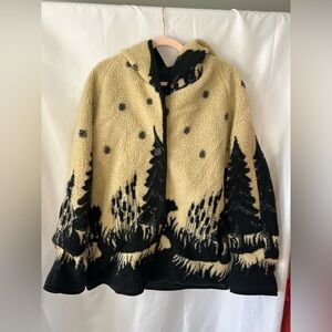 Women’s Vintage CARLO BRIANI Forest Bear Hoodie Jacket